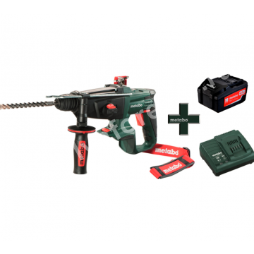 Аккумуляторный перфоратор Metabo КНA 18 LTX + АКБ 4,0 АЧ + ЗУ ASC 55 (T03320)