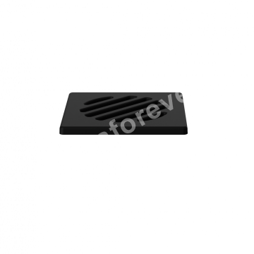 T 520.0 POsG Трап горизонтальный с регулировкой угла отвода серии 520 с чугунной решеткой с чугунным подрамником, без запахозапирающего устройства, без фланца