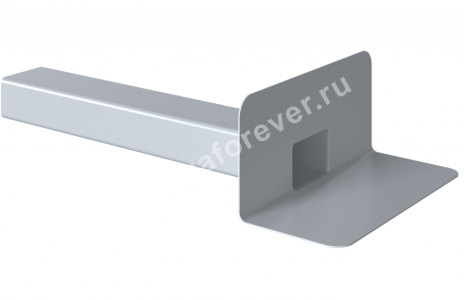 Парапетная воронка для ПВХ-мембран VC-PVC 100x100 без листвоуловителя и отвода Артикул: 01.140