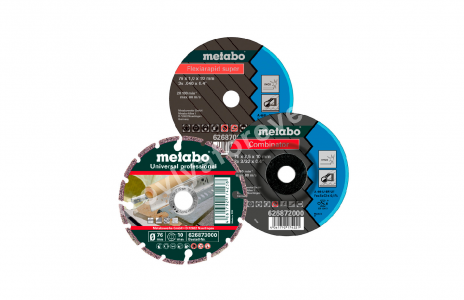 Комплект отрезных и обдирочных дисков Metabo диаметром 76 мм (626879000)