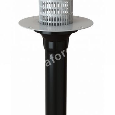 Воронка с корпусом из ПВХ и листвоуловителем V-PVC 110x720 Артикул: 01.143