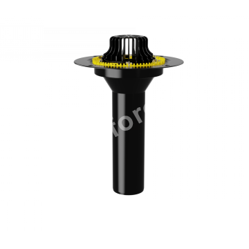 Воронка с обжимным зубчатым фланцем VM Krone 110x720