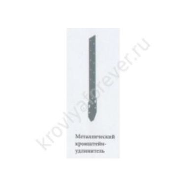 Усилитель крюка пвх Альта профиль (оцинкованный)
