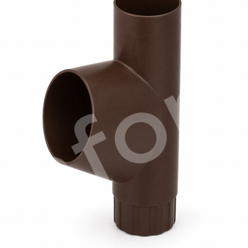 Тройник трубы МЕТАЛЛ ПРОФИЛЬ Foramina PUR D100